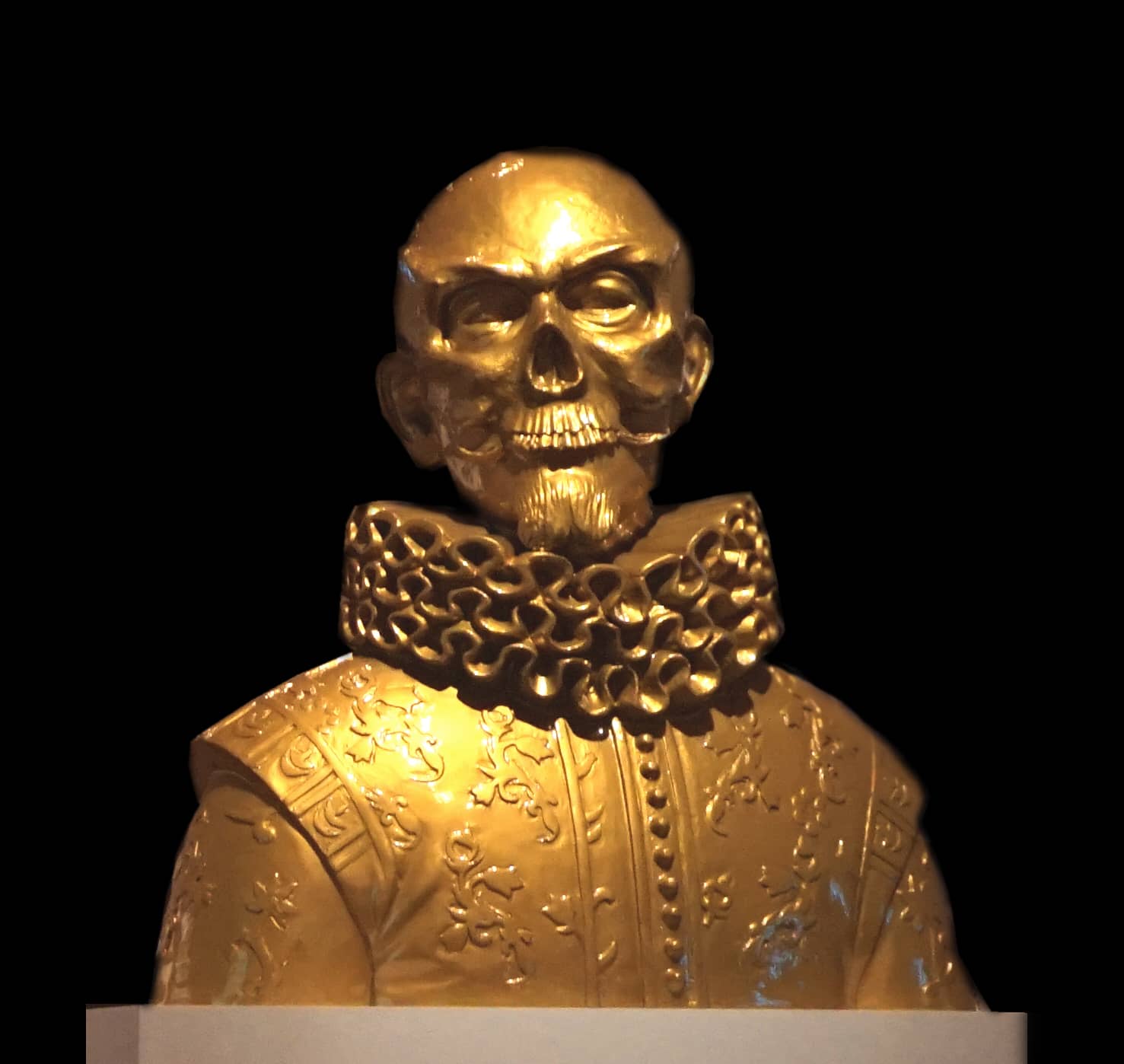 Golden Statue of Colonial Man
