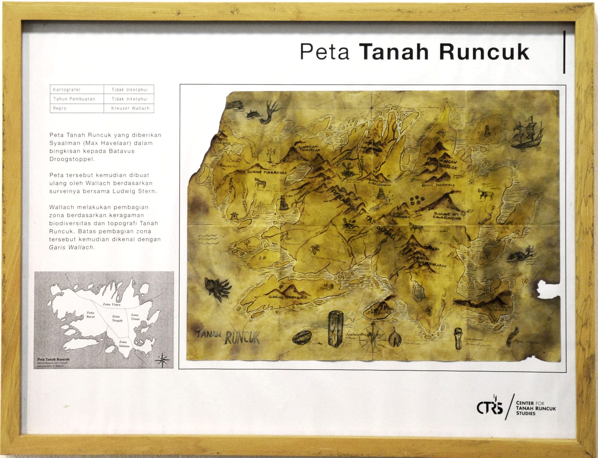 Peta Tanah Runcuk (Repro by Kreuzer Wallach)